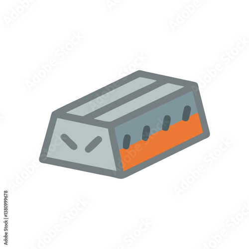  Elegant Concrete Block Icon for Design Use