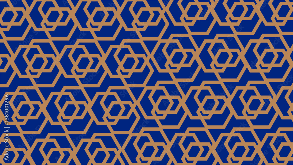 Abstract seamless geometric colorful pattern . Arabic style antique decoration wallpaper . Abstract seamless geometric colorful pattern . Arabic style antique decoration wallpaper .