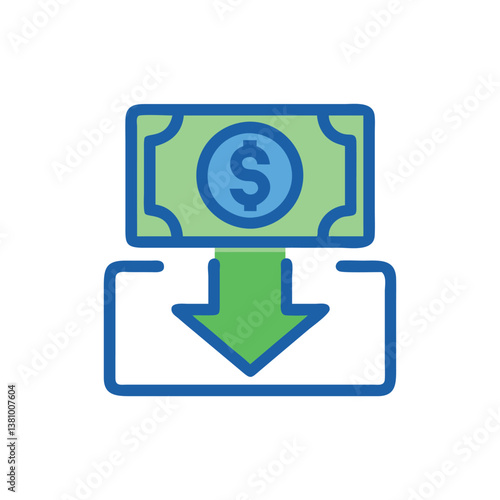  Down Payment Icon for Real Estate Transactions