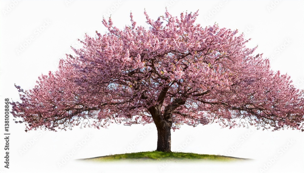 Obraz premium photo of cherry tree isolated