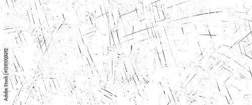 Vector Line Sketch Vintage Seamless Geometric Shapes Pattern