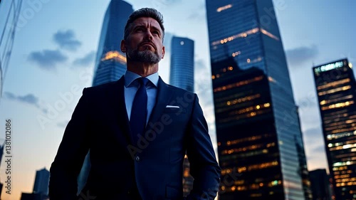 A man in a suit