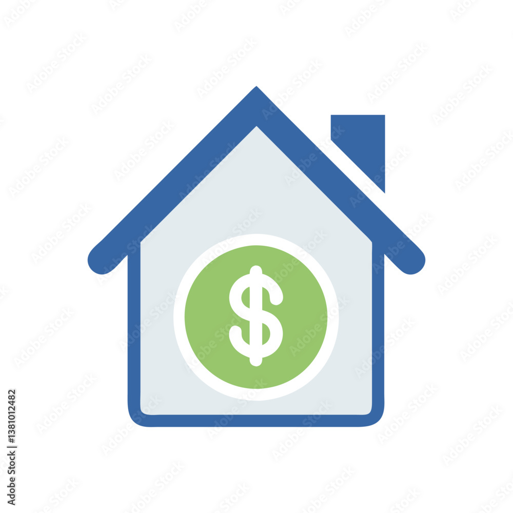 Dynamic Home Equity Icon Design Dynamic Home Equity Icon Design