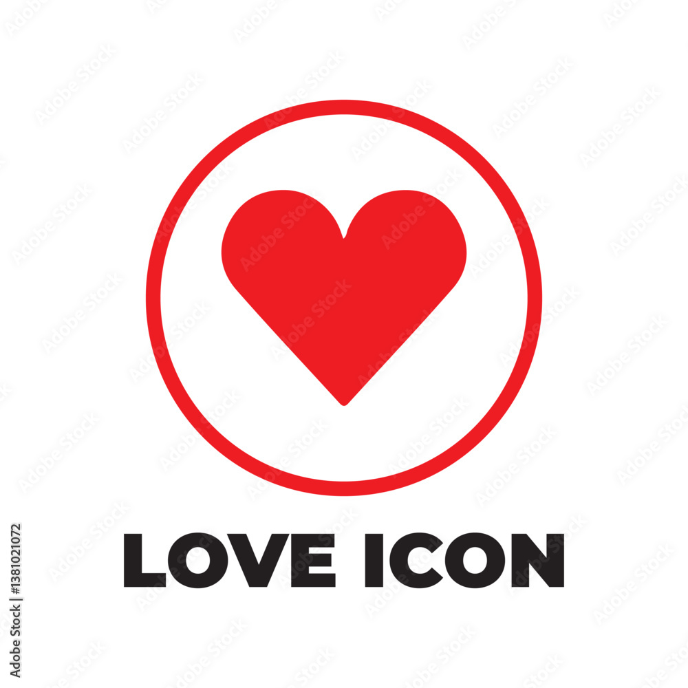 Red heart on white background. Vector illustration eps 10 Red heart on white background. Vector illustration eps 10