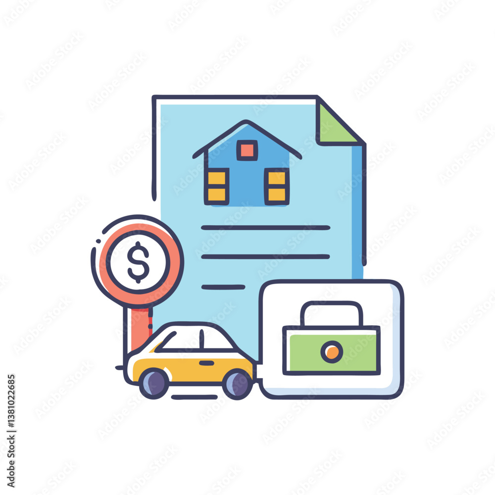 Dynamic Lease Icon Design Dynamic Lease Icon Design