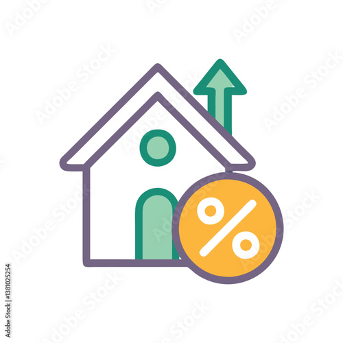 Mortgage Rate Icon for Economic Analysis