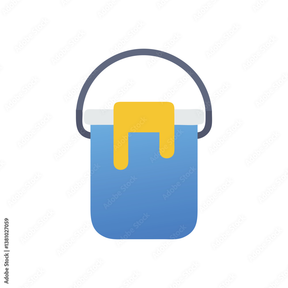 Painting Bucket Icon for Home Decor Painting Bucket Icon for Home Decor