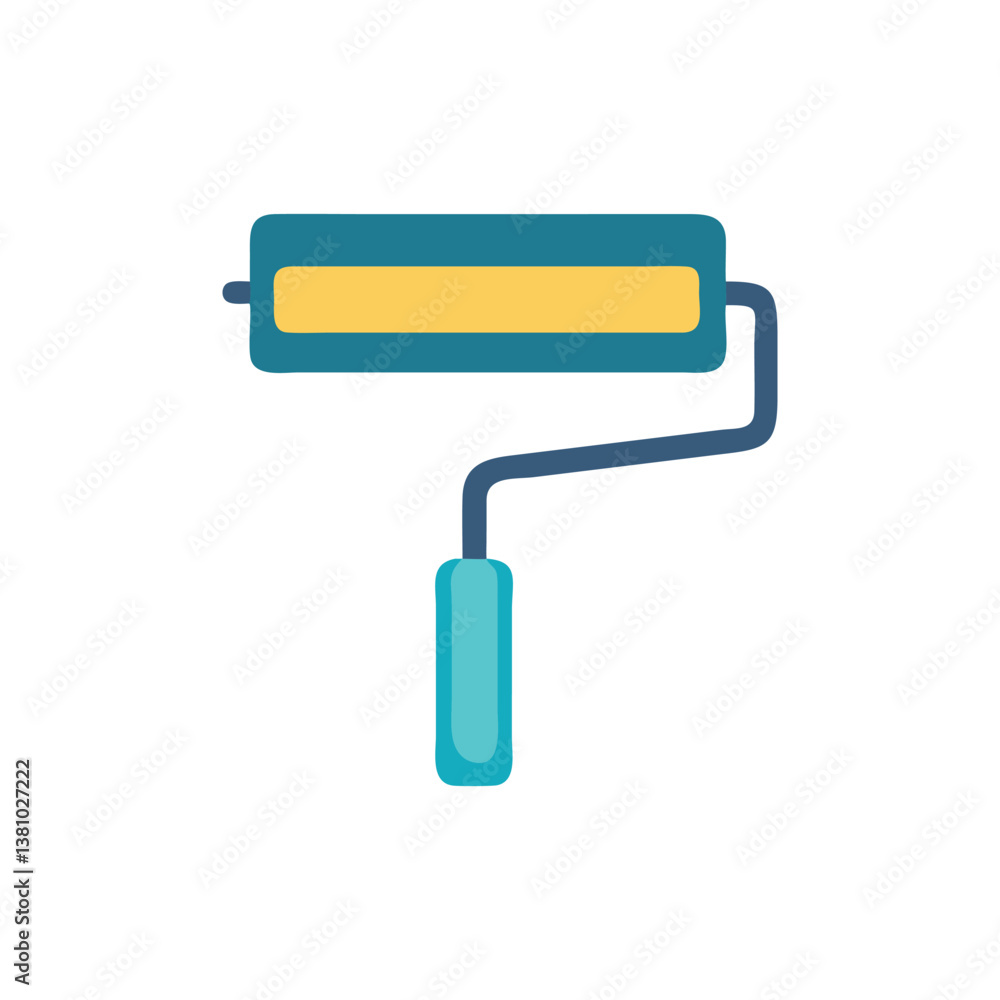 Paint Roller Icon for Home Renovation Paint Roller Icon for Home Renovation