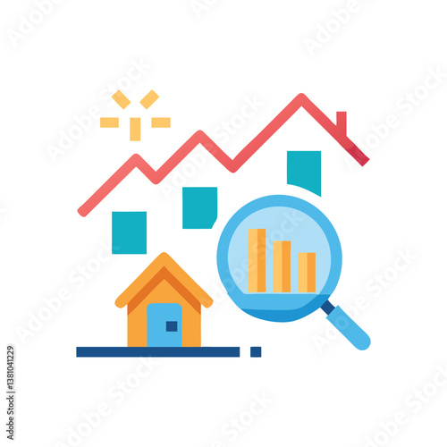  Real Estate Trends Analysis Icon for Community Development