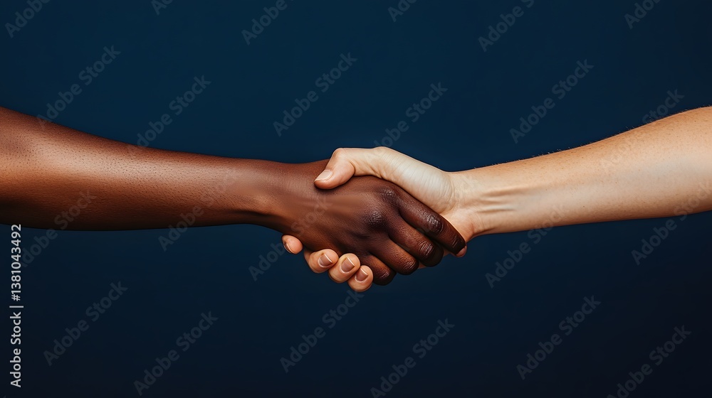 Two business people shaking hands Two business people shaking hands