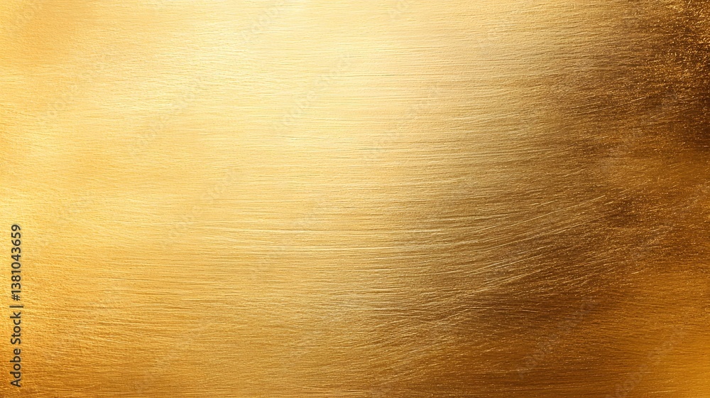 Shimmering Metallic Brushed Gold Texture for Luxury Elegant Background Shimmering Metallic Brushed Gold Texture for Luxury Elegant Background