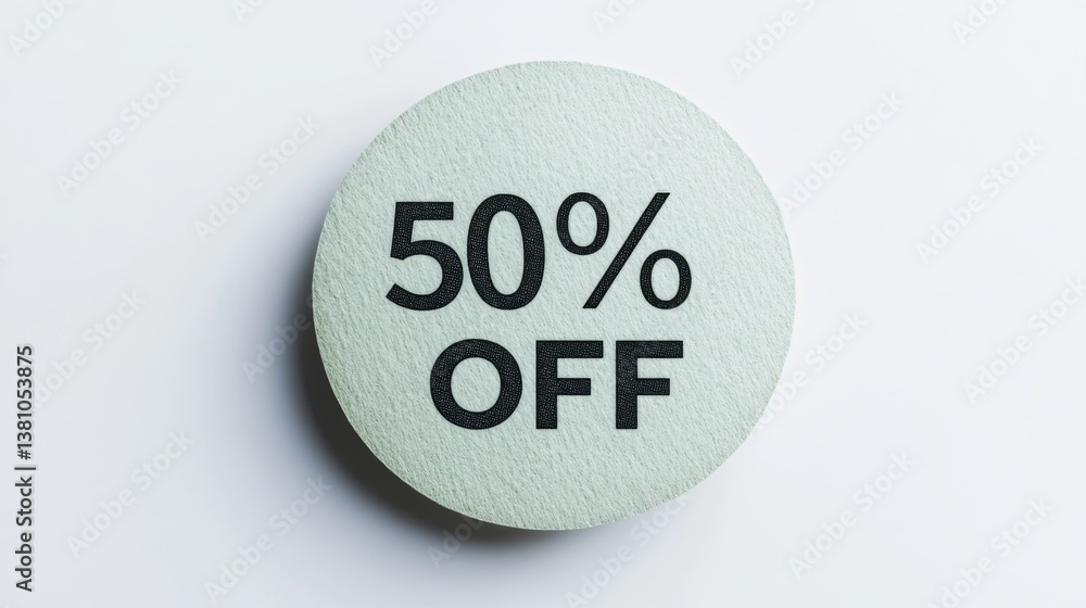 Exciting 50% discount sale event for shoppers online store promotional content digital environment bird's eye view marketing strategy Exciting 50% discount sale event for shoppers online store promotional content digital environment bird's eye view marketing strategy