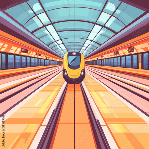 subway train station