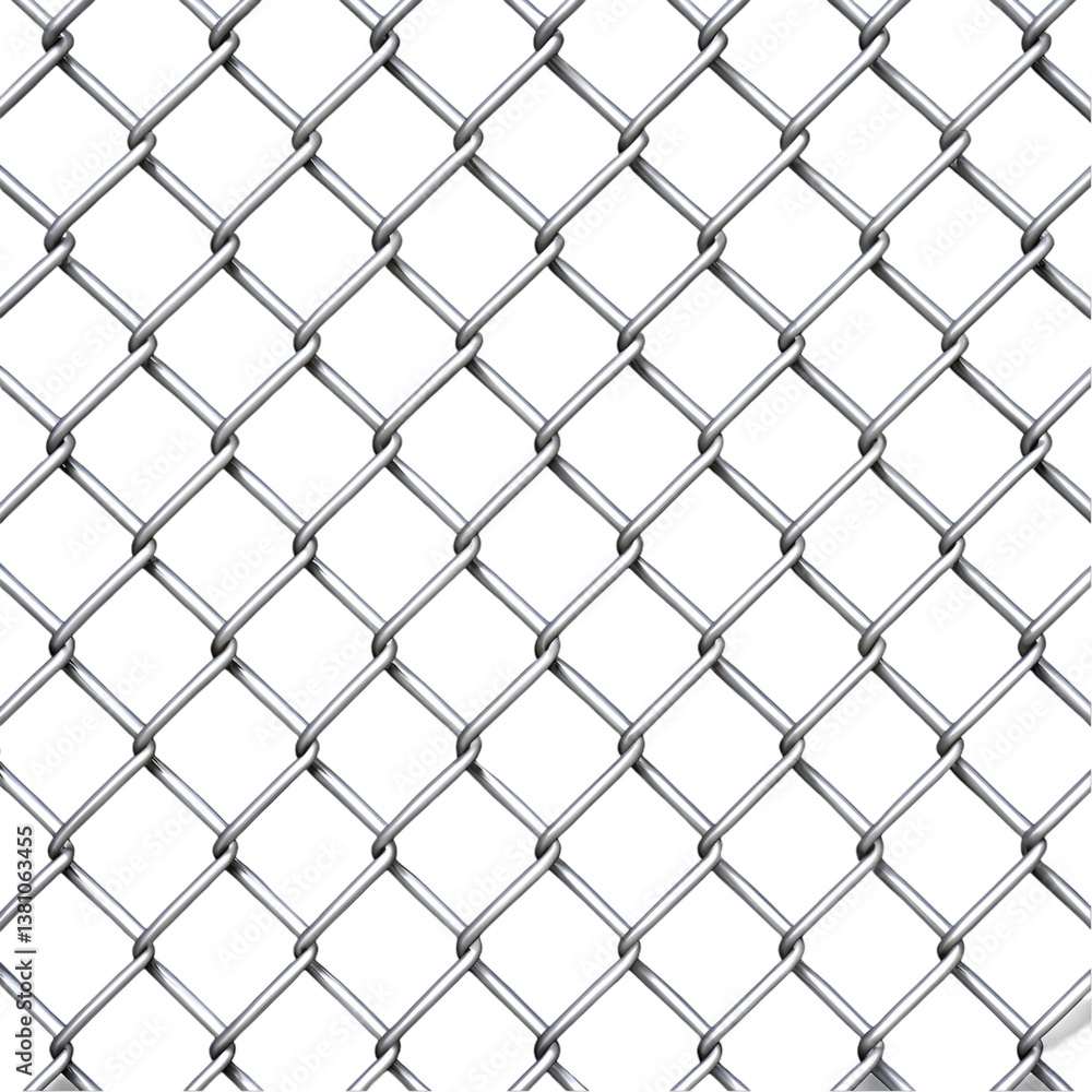 Fototapeta premium chain link fence