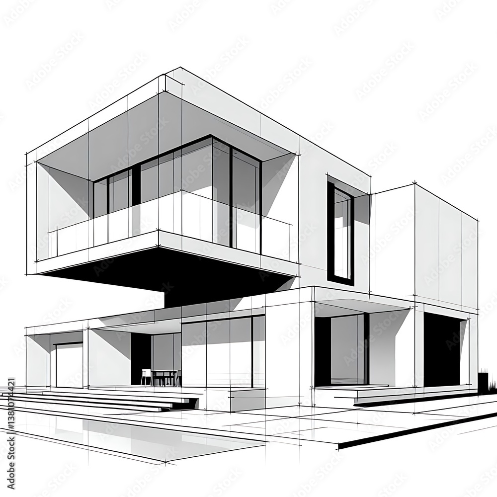 Crisp Modernist Home Design Crisp Modernist Home Design