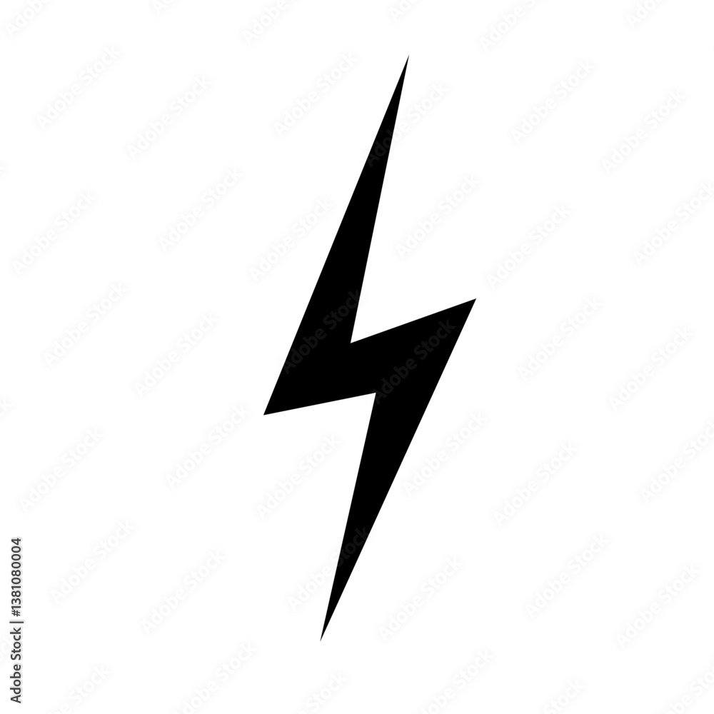 lightning bolt silhouette lightning bolt silhouette