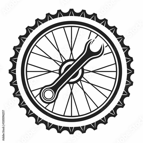 vintage bicycle wheel
