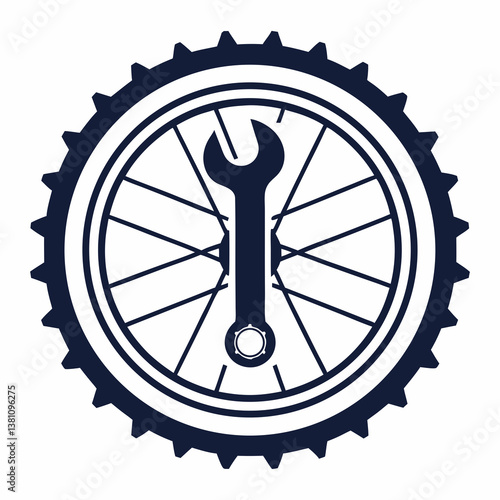 vintage bicycle wheel