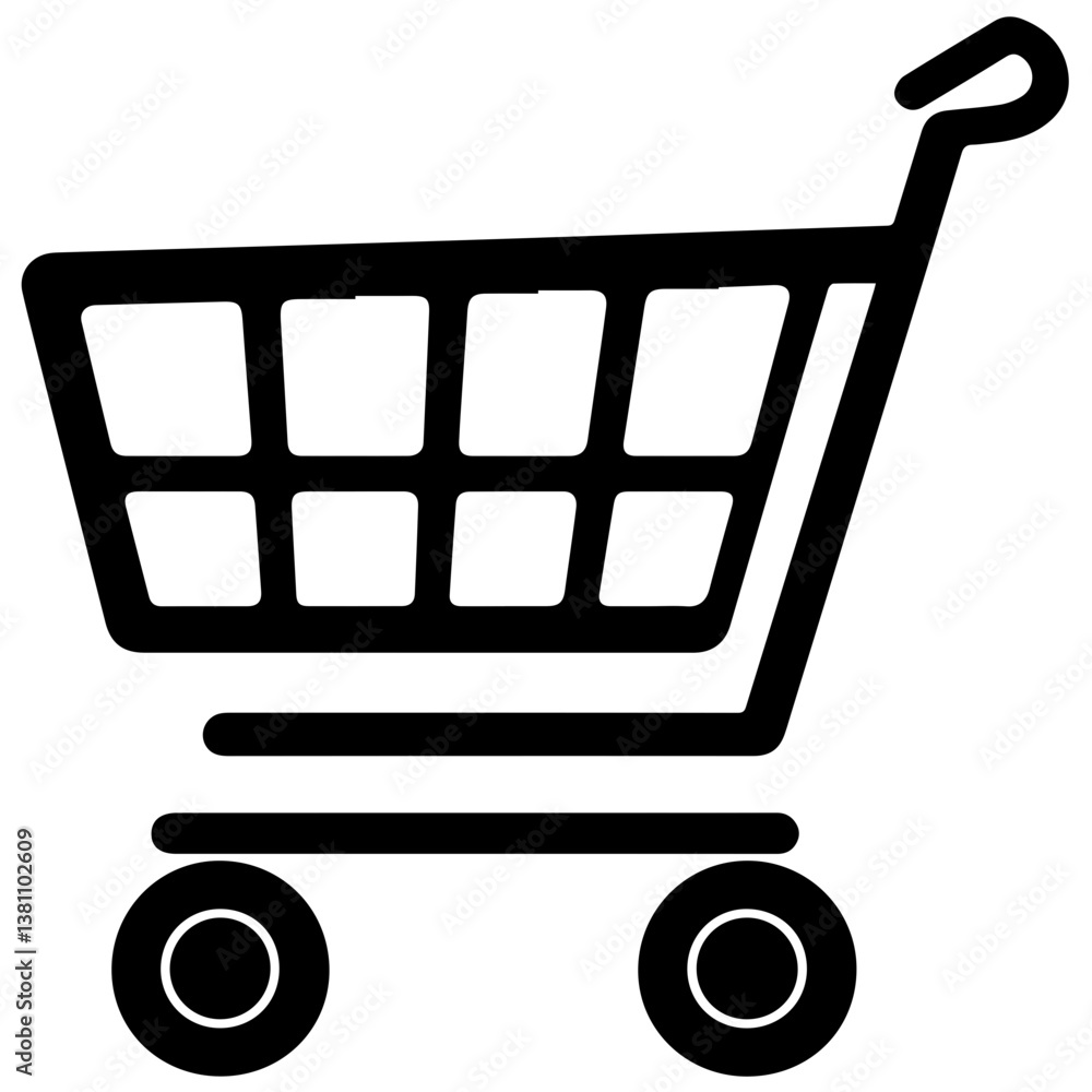 Vector shopping cart icon. Modern design, perfect for e-commerce. Vector shopping cart icon. Modern design, perfect for e-commerce.