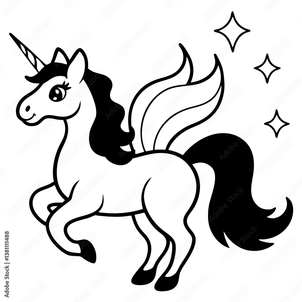 Fototapeta premium horse vector illustration