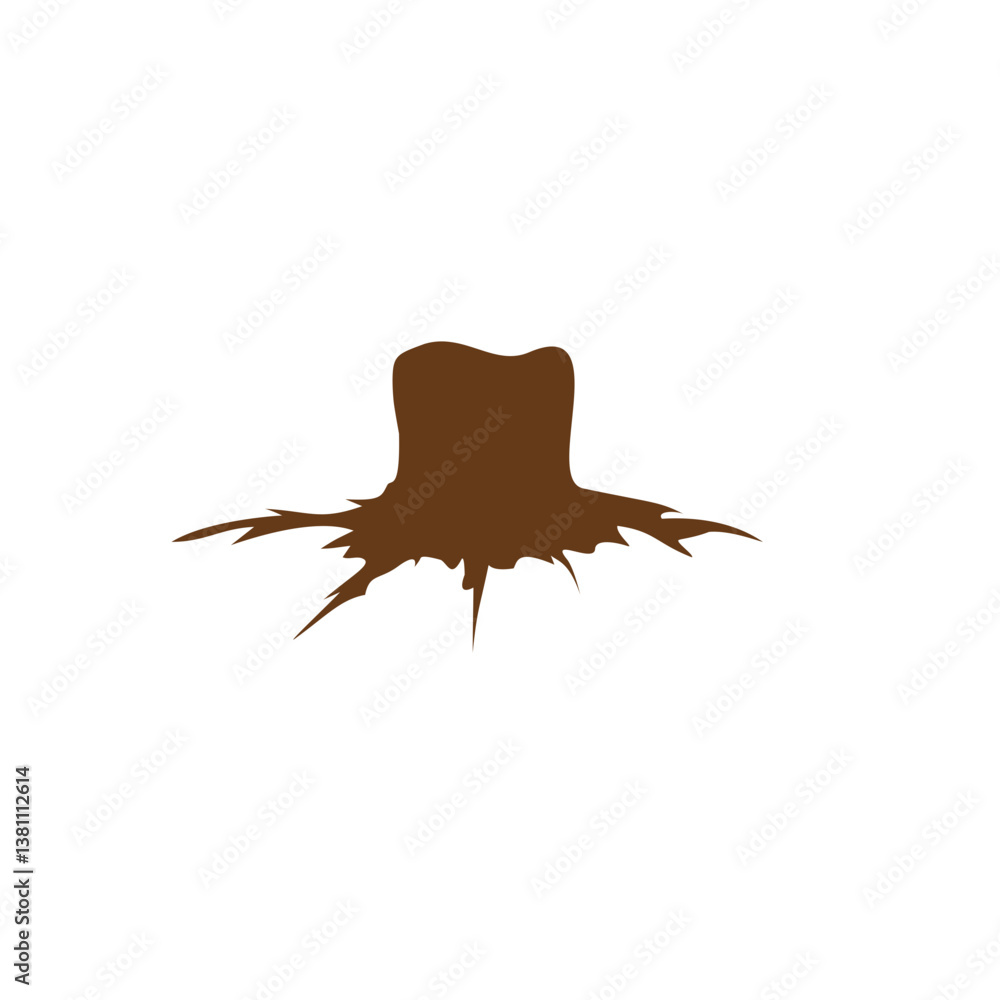Fototapeta premium vector illustration of a tree