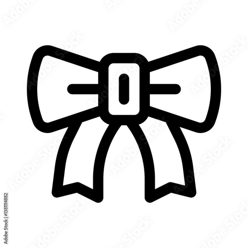 ribbon line icon