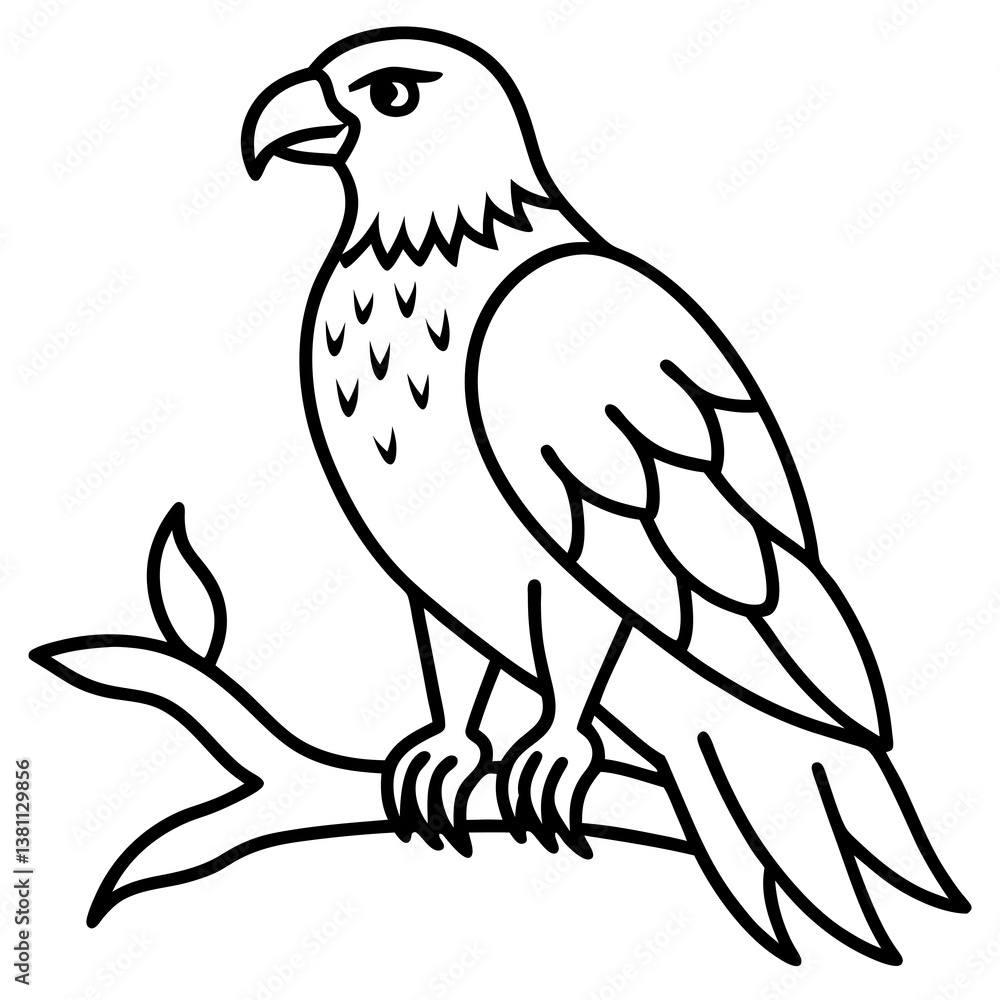 Fototapeta premium eagle vector illustration