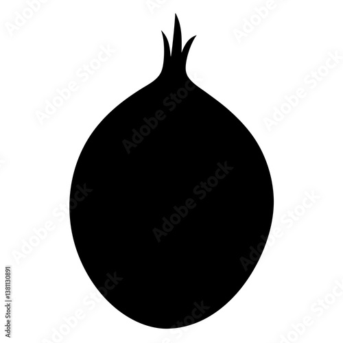  onion isolated on white