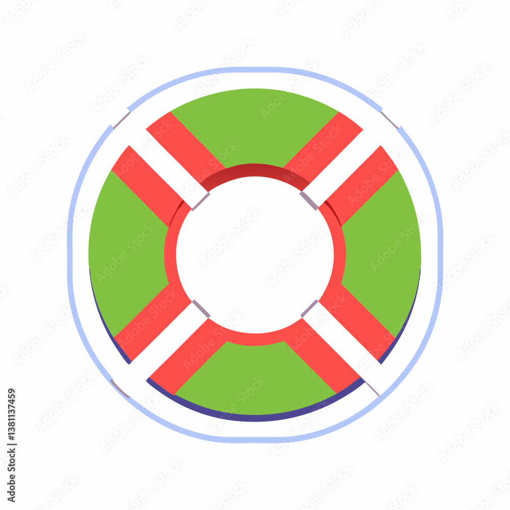 vector illustration of a circle vector illustration of a circle