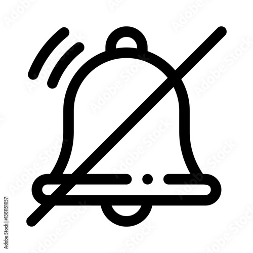 notifications line icon