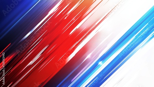 Diagonal vibrant lines, dynamic movement, abstract background, color burst