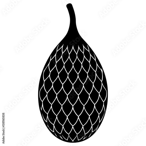 pear isolated on white background