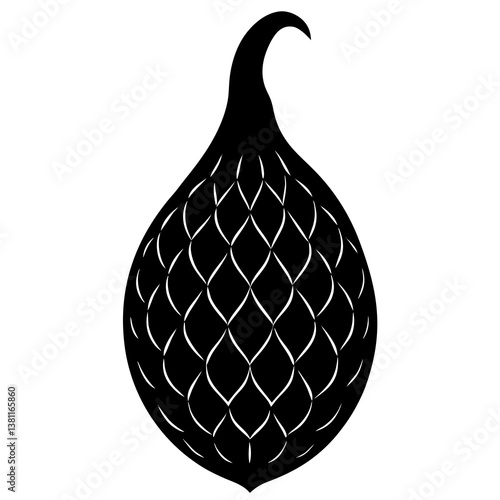 pear isolated on white background