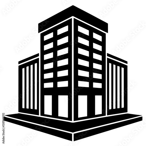 vector illustration of a building