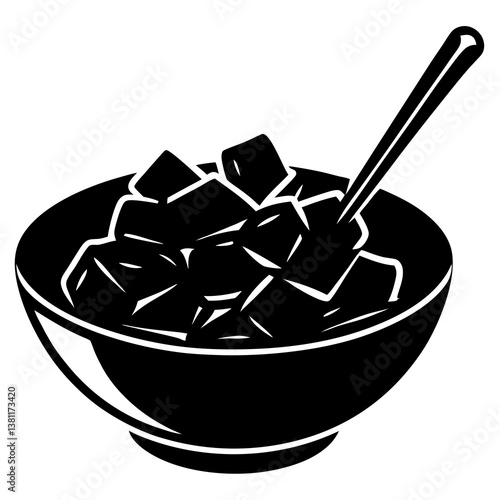 bowl of rice with chopsticks