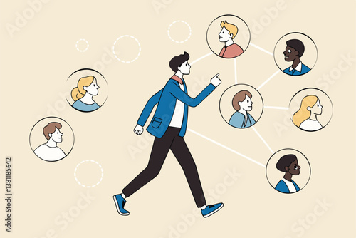 Reorganization or reorg to adjust, allocate resources, change team structure for efficiency, restructure organization, department and job roles concept, businessman ceo reorganize employee role chart.