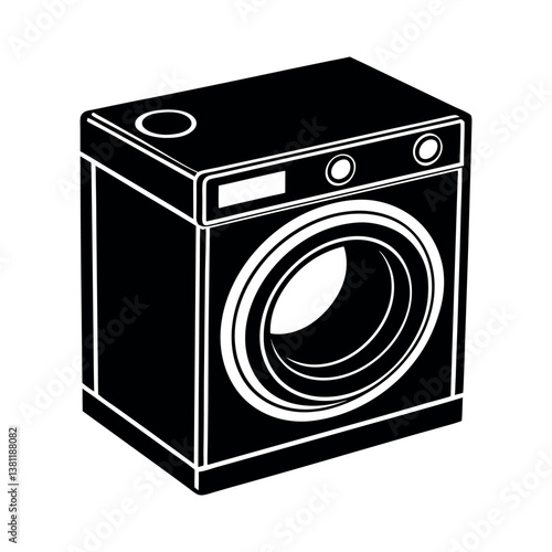 Washing machine vector