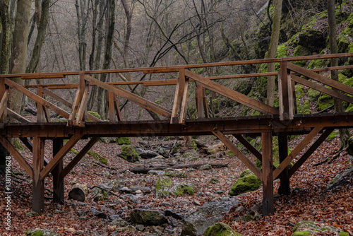 old wooden bridge