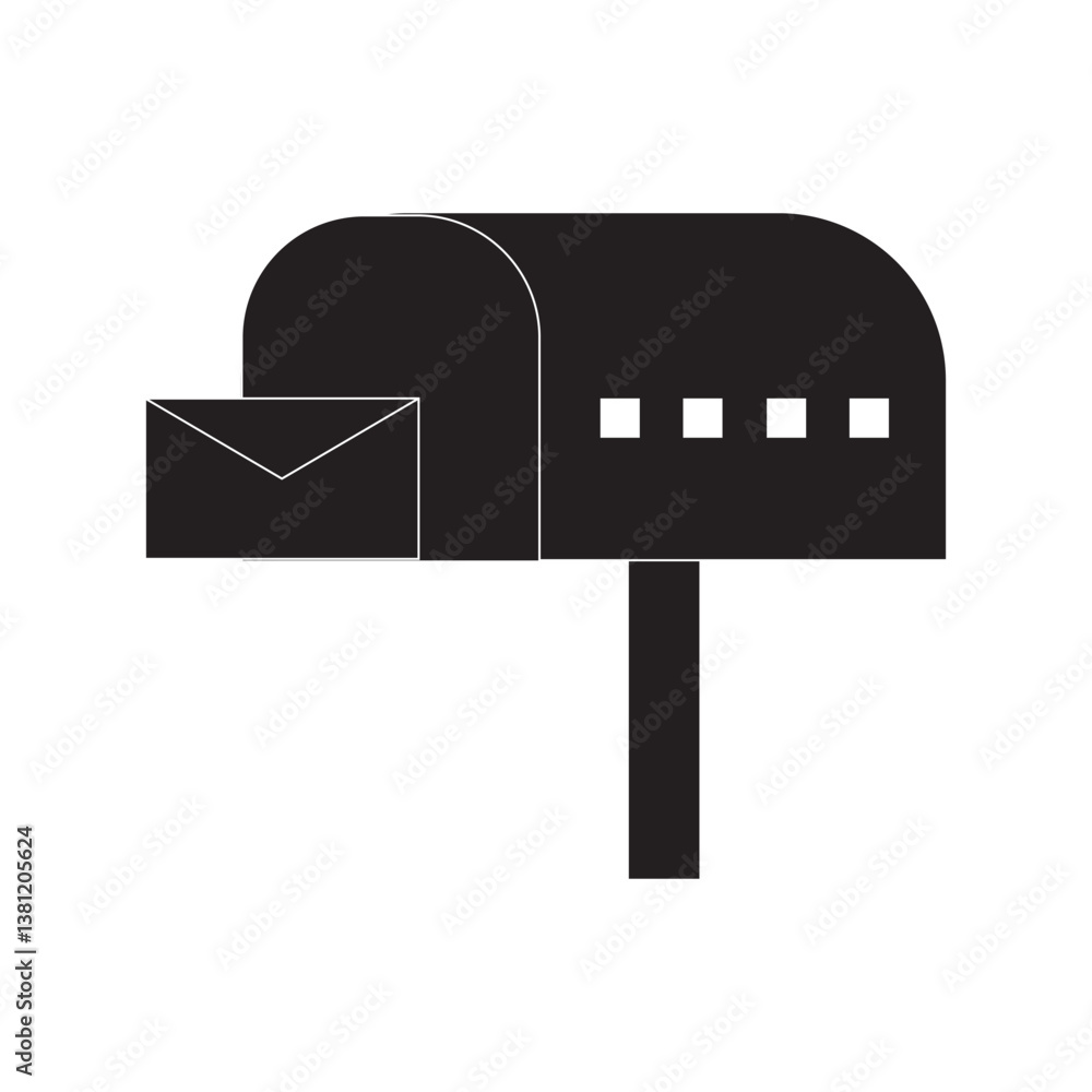 post box icon logo vector design post box icon logo vector design