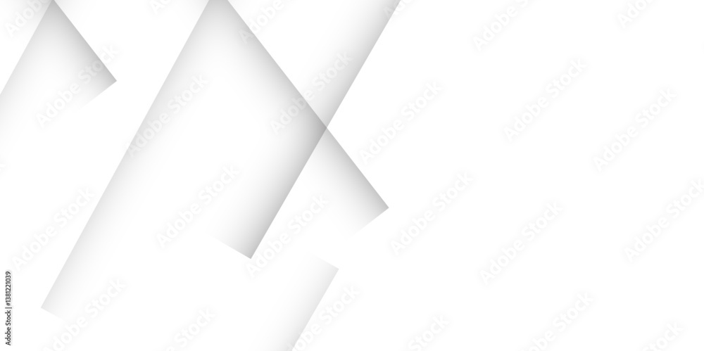 Fototapeta premium Abstract modern geometric diagonal lines background with grey and white square Element on light silver modern design for poster, banner, wallpaper, mockup, flyer, and report. Vector illustration.