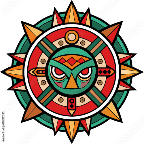 native-american-totem-mandala
