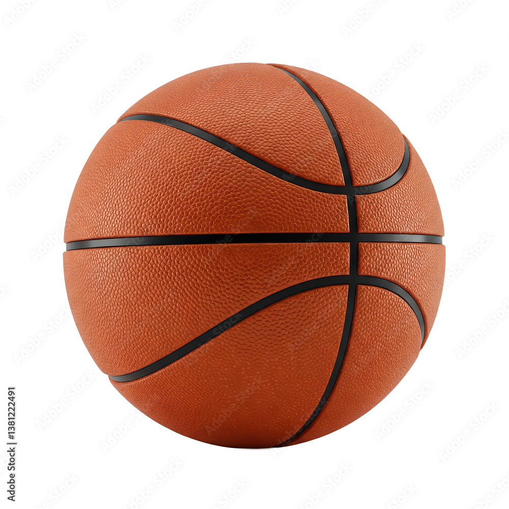 Fototapeta premium basketball on a transparent background