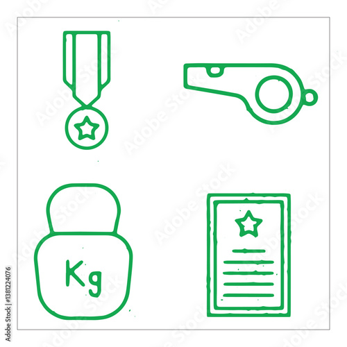 Icon set for graphic designers. Vector illustration.