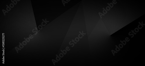 Abstract dark background illustration with geometric graphic elements