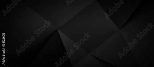 Abstract dark background illustration with geometric graphic elements