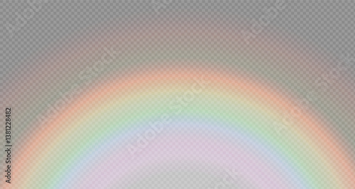 Rainbow icon, rainbow. Rain drops on a clear background. Storm with rain and white cloud on a clear background. Heavy rain, hail and rainy weather. PNG.
