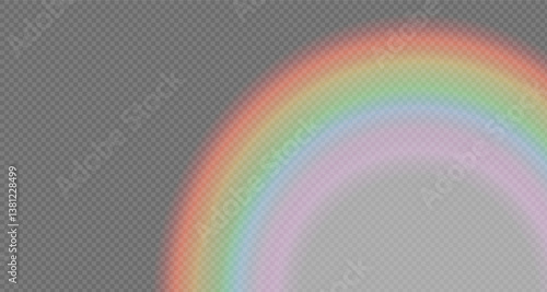 Rainbow icon, rainbow. Rain drops on a clear background. Storm with rain and white cloud on a clear background. Heavy rain, hail and rainy weather. PNG.