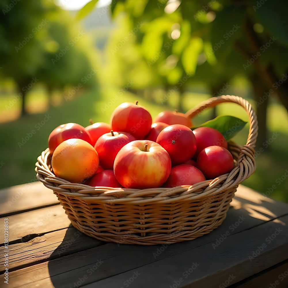 apples in a basket apples in a basket
