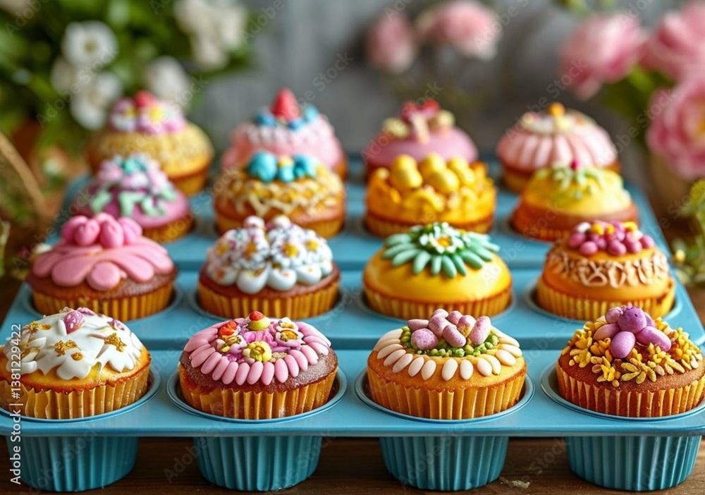 cupcakes with icing cupcakes with icing
