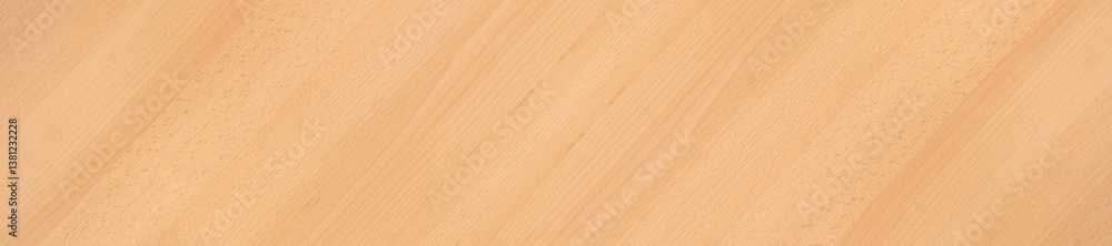 Fototapeta premium Panorama Natural Wooden Texture With Warm Tones and Light Grain Details